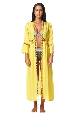 Boho Inspired Beach Maxi Kimono - La Moda Clothing