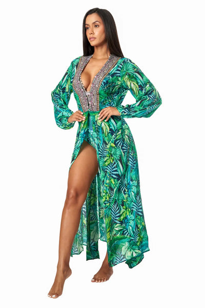 Wild Country Women's Maxi Wrap Dresses - La Moda Clothing