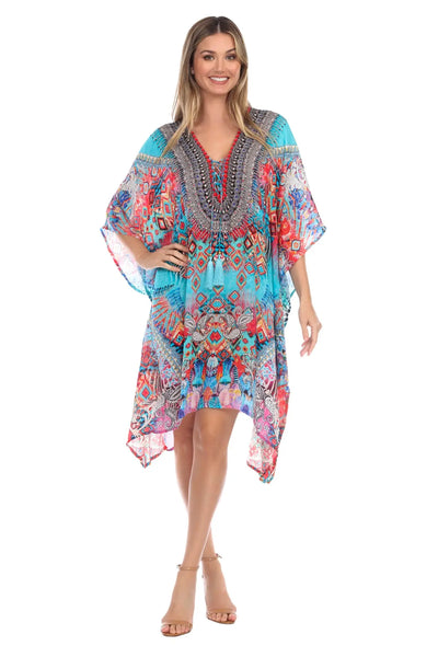 Designer Silk Kaftans - La Moda Clothings