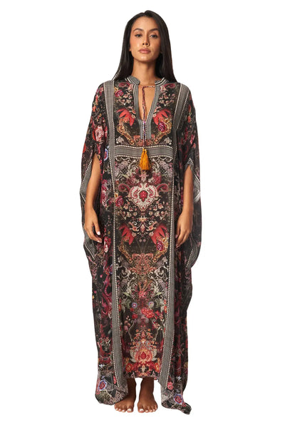 Dreamers Long Dress Boho Caftan Bohemian Resort Wear - La Moda Clothing