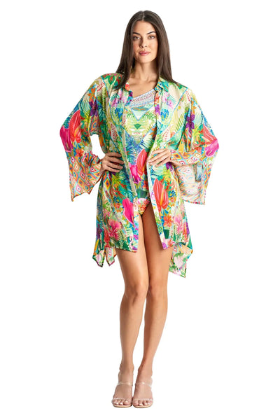 Beach Resort Easy Shirtdress Cover-Up - La Moda Clothing