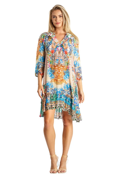 Bohemian Summer Dress for Beach & Beyond - La Moda Clothing