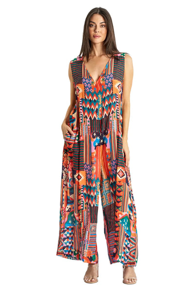 Hippie Bohemian Jumpsuit - La Moda Clothing