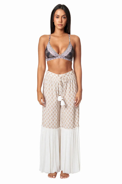 Boho Wide Leg Pant - La Moda Clothing