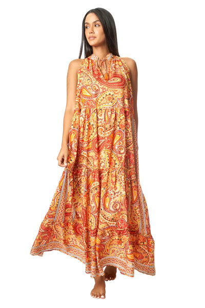 Boho Positano Maxi Dresses - La Moda Clothing