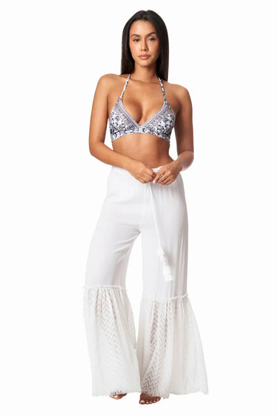 Boho Resort Wide Leg Pant - La Moda Clothing