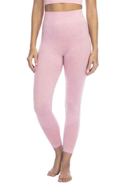 Club Moda Rib Detail flattering Seamless Gym Leggings - La Moda Clothings