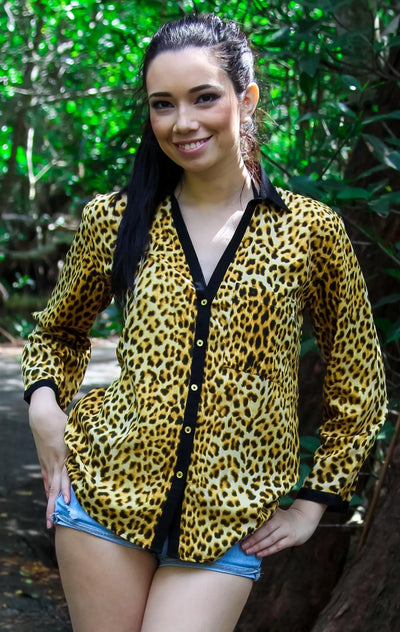 Animal Print Summer Tops wholesale | La Moda Clothing - La Moda Clothings