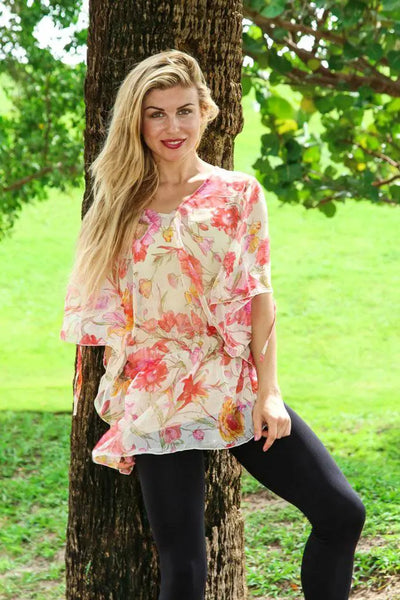 Sheer Chiffon Tunics - Look Elegant this Summer | La Moda Clothing - La Moda Clothings