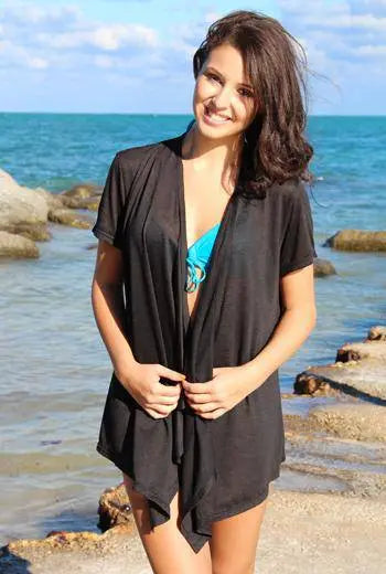 Swim Cover Up Kimono - La Moda Clothings