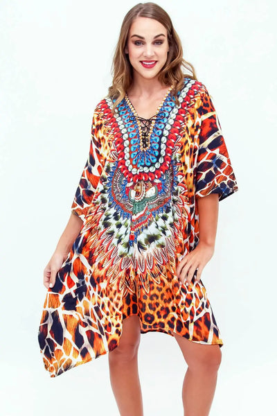 Caftan Wholesale - Huge Variety of Animal Prints in Luxe Fabrics - La Moda Clothings