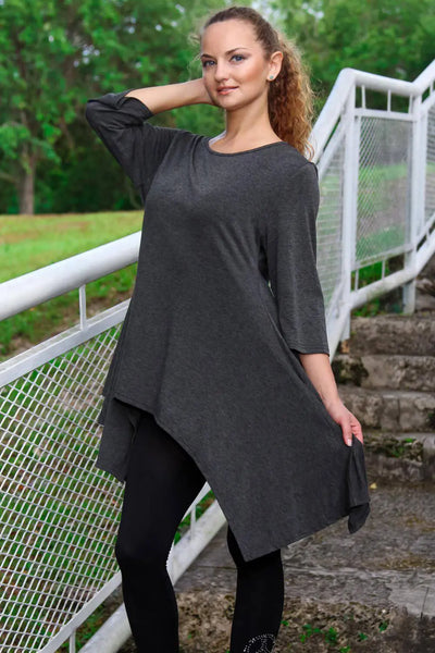 Asymmetrical Tunic | Resort Wear Wholesale - La Moda Clothings