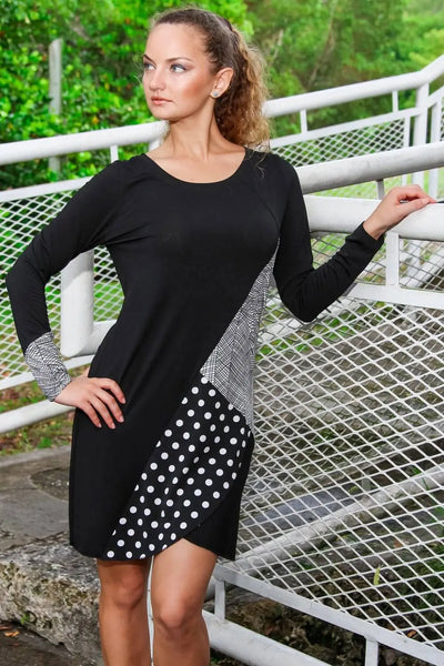 Knit Mix and Match Resort Dresses perfect for Fall | Apparel Wholesalers - La Moda Clothings